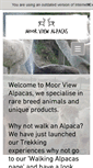 Mobile Screenshot of moorviewalpacas.com